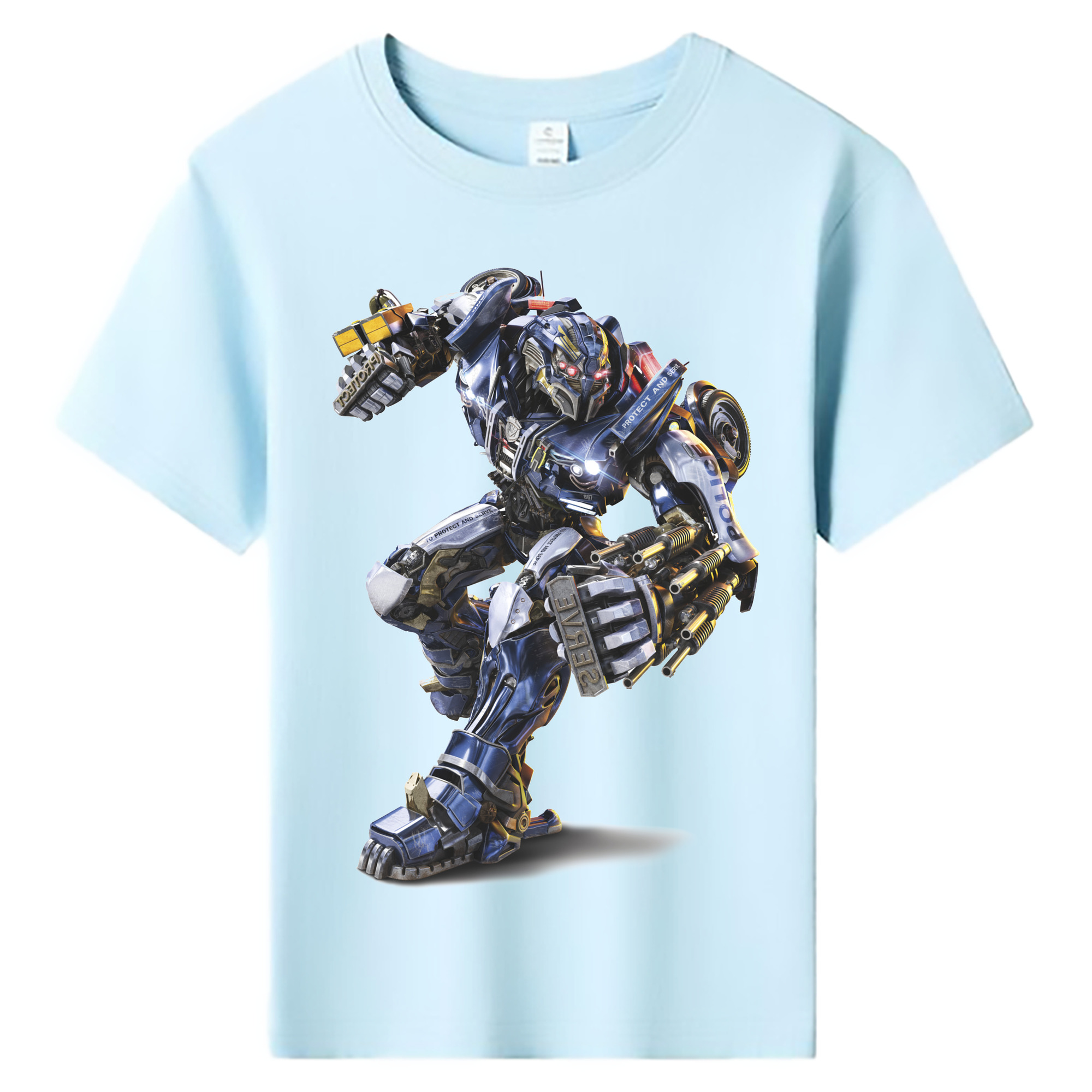 （画像用）  綿100％キッズTシャツ（フロントプリント）